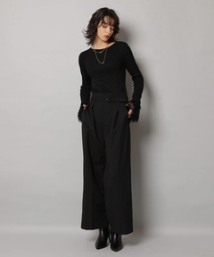 CADUNE(カデュネ) |<大草直子さんコラボ>梳毛調パンツ