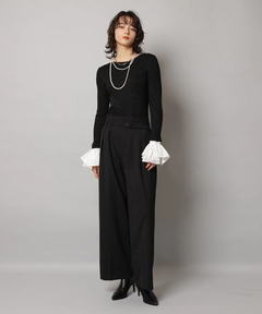 CADUNE(カデュネ) |<大草直子さんコラボ>梳毛調パンツ