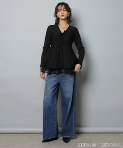 CADUNE(カデュネ) |ペプラムカーデ