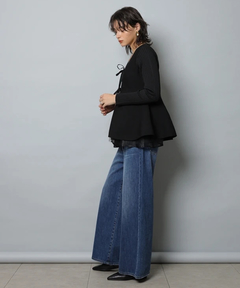 CADUNE(カデュネ) |ペプラムカーデ