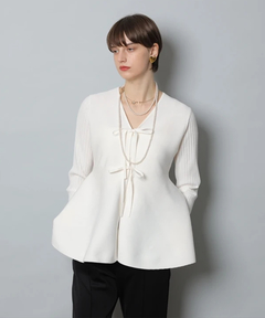 CADUNE(カデュネ) |ペプラムカーデ