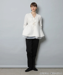 CADUNE(カデュネ) |ペプラムカーデ