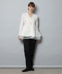 CADUNE(カデュネ) |ペプラムカーデ