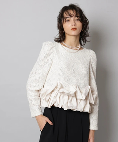 CADUNE(カデュネ) |裾バルーンブラウス