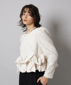 CADUNE(カデュネ) |裾バルーンブラウス