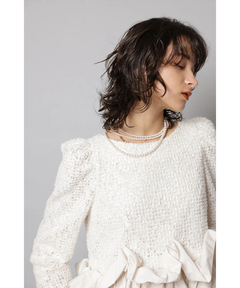 CADUNE(カデュネ) |裾バルーンブラウス