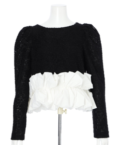 CADUNE(カデュネ) |裾バルーンブラウス