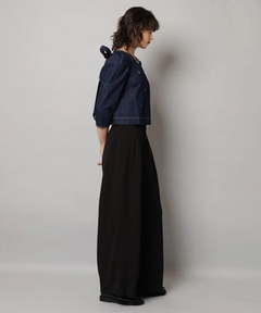 CADUNE(カデュネ) |ビジュー付きデニムトップス