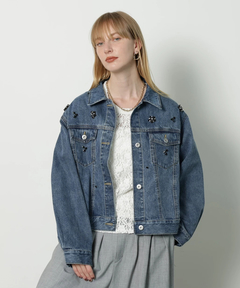 CADUNE(カデュネ) |ビジュー付Gジャン