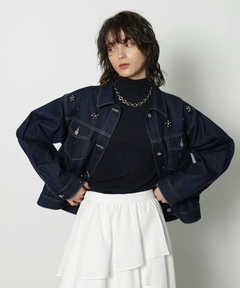 CADUNE(カデュネ) |ビジュー付Gジャン