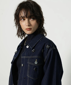 CADUNE(カデュネ) |ビジュー付Gジャン