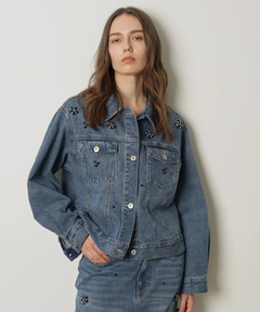 CADUNE(カデュネ) |ビジュー付Gジャン