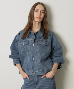 CADUNE(カデュネ) |ビジュー付Gジャン