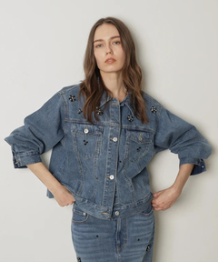 CADUNE(カデュネ) |ビジュー付Gジャン