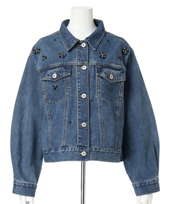 CADUNE(カデュネ) |ビジュー付Gジャン