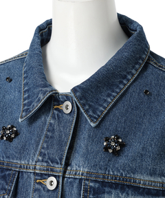 CADUNE(カデュネ) |ビジュー付Gジャン