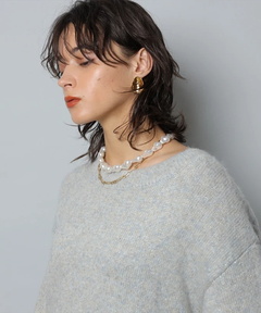 CADUNE(カデュネ) |ラメウールニット