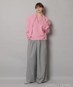 CADUNE(カデュネ) |スカーフ付きニット