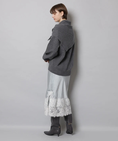 CADUNE(カデュネ) |スカーフ付きニット