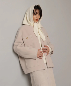 CADUNE(カデュネ) |スカーフ付きニット