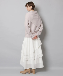 CADUNE(カデュネ) |スカーフ付きニット