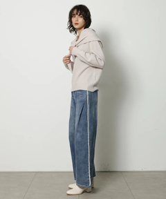 CADUNE(カデュネ) |スカーフ付きニット