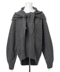 CADUNE(カデュネ) |スカーフ付きニット