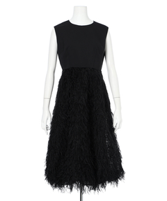 CADUNE(カデュネ) |フェザーバルーンワンピース