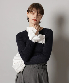 CADUNE(カデュネ) |＜大草直子さんコラボ＞スイッチスリーブニット
