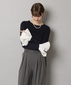 CADUNE(カデュネ) |＜大草直子さんコラボ＞スイッチスリーブニット