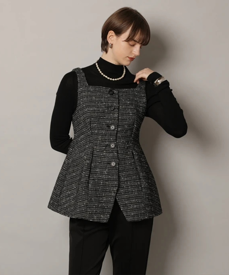 スクエアジレ | ジャケット | CADUNE（カデュネ） │【公式通販