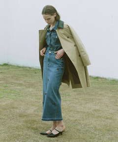 CADUNE(カデュネ) |ビジュー付きタイトスカート