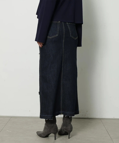 CADUNE(カデュネ) |ビジュー付きタイトスカート