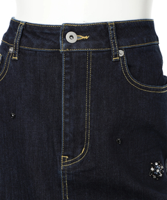 CADUNE(カデュネ) |ビジュー付きタイトスカート