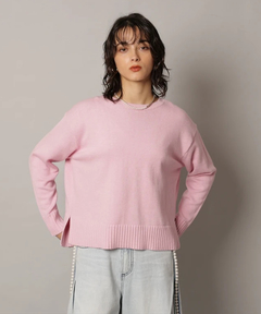 CADUNE(カデュネ) |レースキャミ付きスプリングカラー綿カシプルオーバー