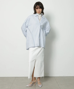 CADUNE(カデュネ) |[WEB LIMITED]レーススカーフシャツ