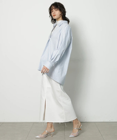 CADUNE(カデュネ) |[WEB LIMITED]レーススカーフシャツ