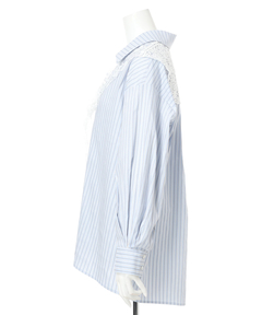 CADUNE(カデュネ) |[WEB LIMITED]レーススカーフシャツ