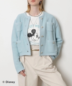 CADUNE(カデュネ) |柄編みジャケットカーデ