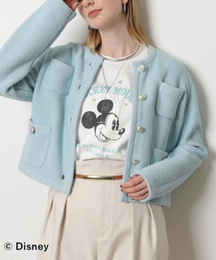 CADUNE(カデュネ) |柄編みジャケットカーデ