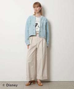 CADUNE(カデュネ) |柄編みジャケットカーデ