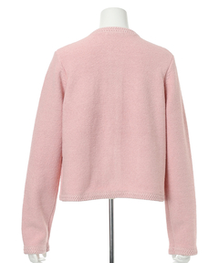 CADUNE(カデュネ) |柄編みジャケットカーデ