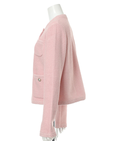 CADUNE(カデュネ) |柄編みジャケットカーデ