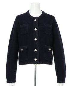 CADUNE(カデュネ) |柄編みジャケットカーデ