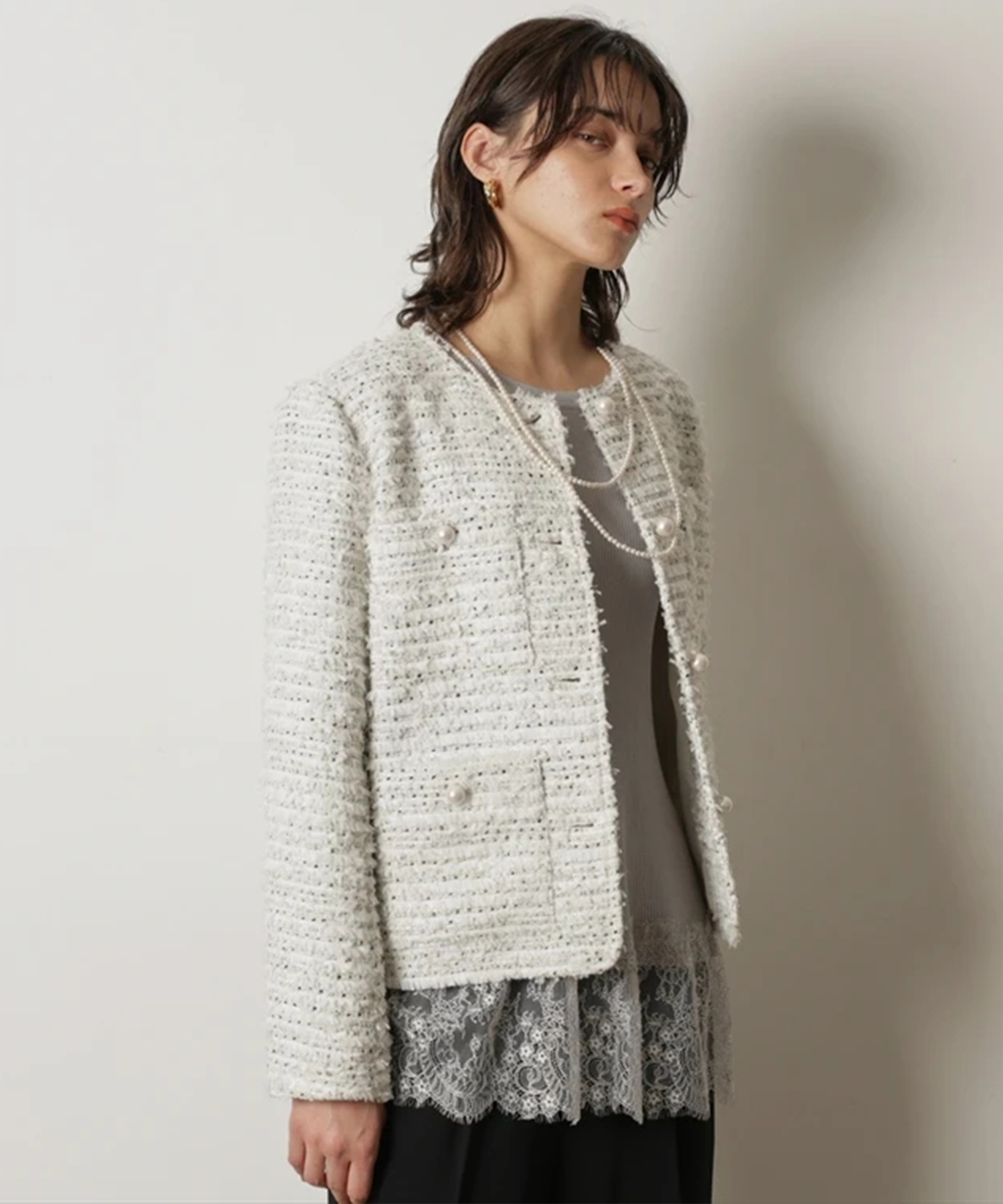 シャギーポケットジャケット | ジャケット | CADUNE（カデュネ