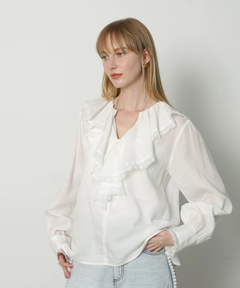 CADUNE(カデュネ) |ラッフルブラウス