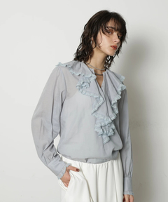 CADUNE(カデュネ) |ラッフルブラウス