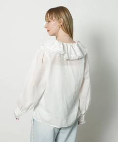 CADUNE(カデュネ) |ラッフルブラウス