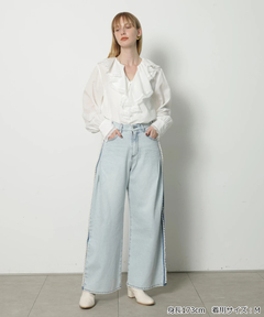 CADUNE(カデュネ) |ラッフルブラウス