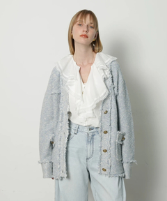 CADUNE(カデュネ) |ラッフルブラウス